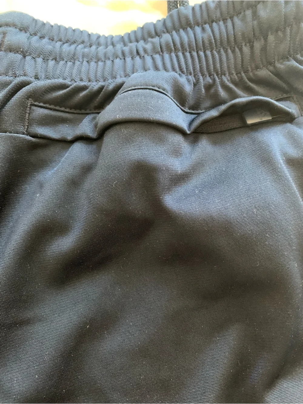 adidas Navy Blue Kids/Youth Joggers with White Three Stripes